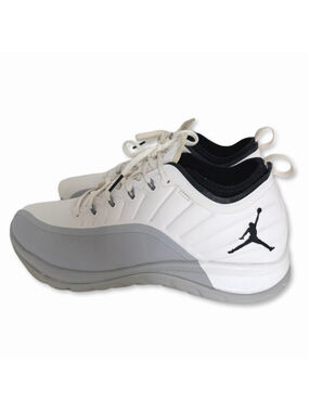 Nike Air Jordan Trainer Prime Sneakers White Wolf Gray Men's Size 9 Basketball